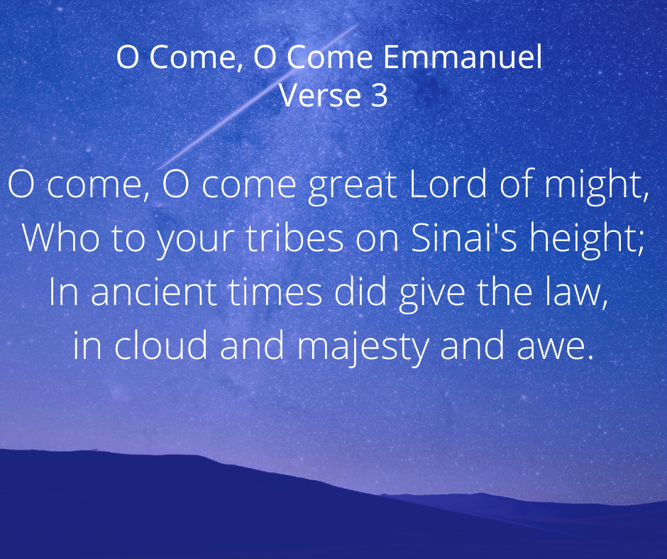 verse 3 Great Lord of Might